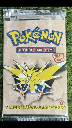 Pokemon 1st Edition Fossil Booster Pack | FACTORY SEALED WOTC Sealed Vintage - Image 3