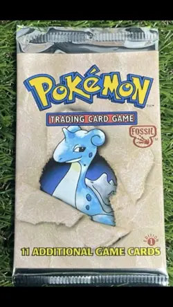 Pokemon 1st Edition Fossil Booster Pack | FACTORY SEALED WOTC Sealed Vintage - Image 5
