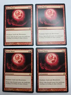 MTG - Blood Moon x4 (Playset) - 106 - Modern Masters (MMA) - NM - Image 2