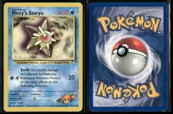 ✰ MISTY'S STARYU 90/132 COMMON GYM HEROES POKEMON ✰ MP - Image 1