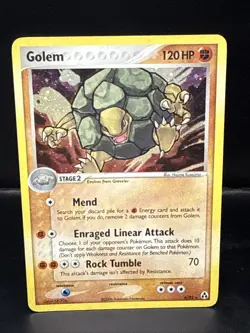 Pokemon TCG Golem Holo Legend Maker 6/92 - Image 2
