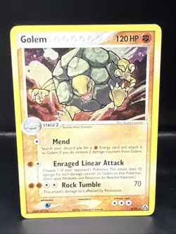Pokemon TCG Golem Holo Legend Maker 6/92 - Image 3