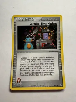 Pokemon Surprise! Time Machine 91/109 -Ex Team Rocket Returns Reverse Holo NM/LP - Image 1