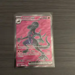 Pokemon Salazzle POR 101/088 Stage 1 Fire 260 HP EX Promo Regular 5ban Graphics - Image 1