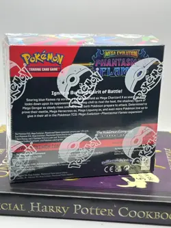 2025 Pokemon Mega Evolution Phantasmal Flames Booster Box New Sealed - Item C - Image 4