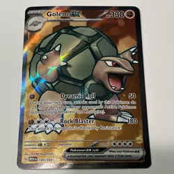 Pokemon TCG - Golem ex 189/165 Sv: Scarlet & Violet 151 Full Art Holo - NM - Image 1
