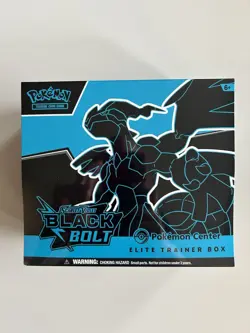 Pokemon Center Black Bolt & White Flare Elite Trainer Box ETB Set sealed IN HAND - Image 2