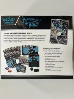 Pokemon Center Black Bolt & White Flare Elite Trainer Box ETB Set sealed IN HAND - Image 4