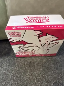 POKEMON CENTER SET S&V BLACK BOLT & WHITE FLARE ETB ELITE TRAINER BOX SEALED - Image 3