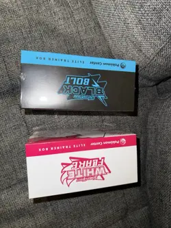 Pokemon Center Black Bolt & White Flare Elite Trainer Box ETB Set Sealed - Image 5