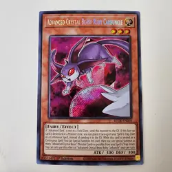 Advanced Crystal Beast Ruby Carbuncle - BLCR-EN010 - NM - Secret Rare - 1st ed - Image 1