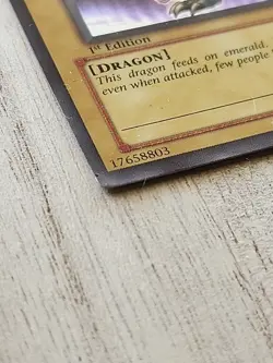 Yu-Gi-Oh Legacy of Darkness 1st Ed Super Rare Luster Dragon 2 LOD-050 Misprint - Image 2