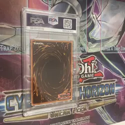 Yugioh! Spirit of the Harp LOB-078 Rare 1st Edition PSA Graded 9 MINT - Image 2