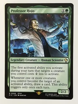 Professor Hojo Commander: Final Fantasy Non-Foil Regular MTG - Image 1
