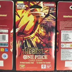 One Piece The Best Vol. 2 Premium Booster PRB-02 Sleeved Booster Pack (LOT OF 3) - Image 3