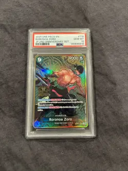 One Piece 2025 en JP 2nd Set #118 Roronoa Zoro PSA 10 - Image 1