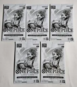 One Piece OP15 Adventure On Kami's Island Dash Pack Lot Sealed English X 5 - Image 1