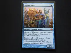 Sage of Hours LP [Journey Into Nyx] Mtg Magic Free Tracking! - Image 1