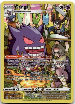 Gengar TG06/TG30 Holo Lost Origin Trainer Gallery Pokemon NM/M - Image 2