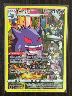 Gengar TG06/TG30 Holo Lost Origin Trainer Gallery Pokemon NM - Image 1