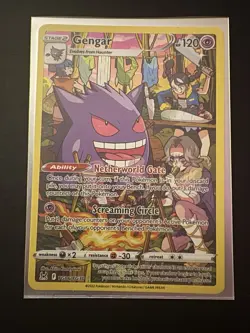 Pokemon Gengar TG06/TG30 Swsh11: Lost Origin Trainer Gallery Holo NM - Image 2