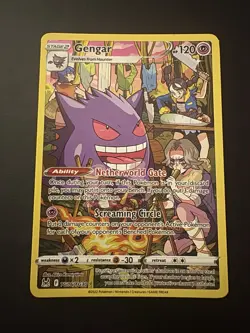 Pokemon Gengar TG06/TG30 Swsh11: Lost Origin Trainer Gallery Holo NM - Image 3