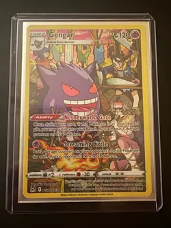 Pokemon Gengar TG06/TG30 Swsh11: Lost Origin Trainer Gallery Holo NM - Image 1