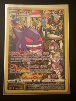 Pokemon Gengar TG06/TG30 Swsh11: Lost Origin Trainer Gallery Holo NM - Image 2