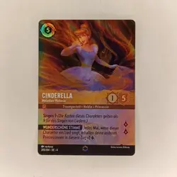 Cinderella - Disney Lorcana TCG - DE - NM Enchanted 205/204 Tintenlande - Image 1