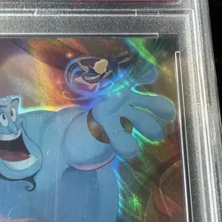 Double Sword Error Genie PSA 9 Enchanted Lorcana First Print Run *RARE! 209 - Image 4