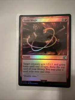 Haste Magic FOIL FIN Final Fantasy MTG 140 - Full Playset Available! - Image 1