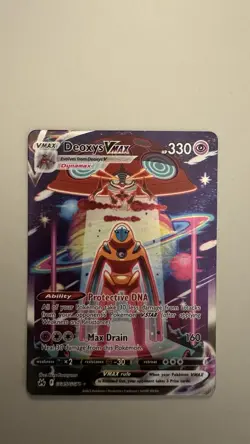 Deoxys VMAX (Crown Zenith GG45/GG70) - Near Mint NM Pokemon Card - Image 2