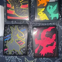 Lot Of 5 Pokemon ETB Mixed Card Sleeves NEW SEALED Evolving Skies, & Others X325 - Image 3