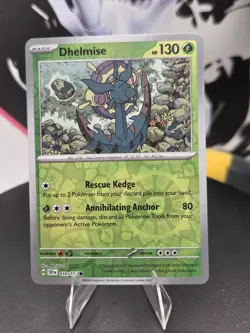Dhelmise 010/191 Sv08: Surging Sparks Reverse Holo - Pokemon - Free Shipping - Image 1