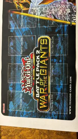 Yugioh Trading CardGame Mat Battle pack 2 War of Giants Winged Dragon of Ra(B39) - Image 1