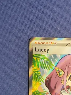 Pokemon TCG Lacey 166/142 Sv07: Stellar Crown Holo Ultra Rare Near Mint - Image 3