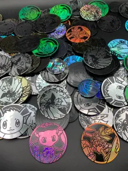Lot of 25x Official Pokemon TCG Coins NM+ - Image 1