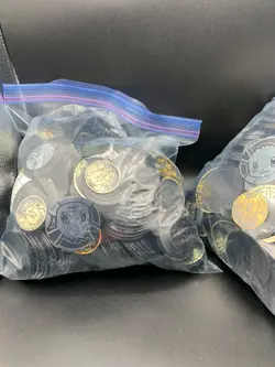 Lot of 25x Official Pokemon TCG Coins NM+ - Image 3