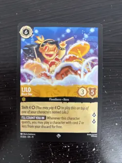 Disney Lorcana WinterSpell-LILO-Rock Star 17/204 Non Foil - Image 1