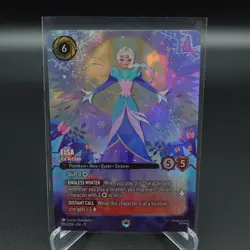 Disney Lorcana - Winterspell - Elsa Ice Artisan (Enchanted) - NM 233/204 - Image 1