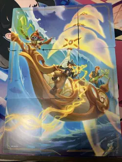 Disney Lorcana - Azurite Sea Full 9 Card Puzzle - Free Shipping - Image 1
