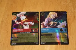 Disney Lorcana Archazias Magical Places Trove Rapunzel Donald Duck Promo - Image 1