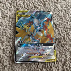 Pokemon TCG Moltres Zapdos Articuno GX Full Art Holo Card 66/68 Hidden Fates - Image 1