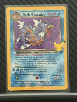 Dark Gyarados 8/82 Celebrations: Classic Collection Holo Pokemon TCG - NM - Image 1