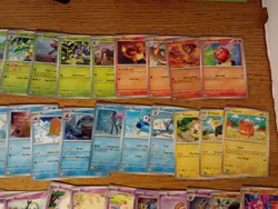 Near Complete Phantasmal Flames Pokemon Card Bundle - 90% Base + 97% Reverse H - Image 5