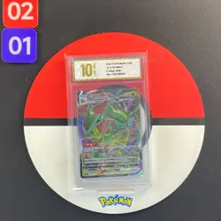 Rayquaza VMAX RRR CS4bC-098/132 Pokemon Card Grade10 - Image 1