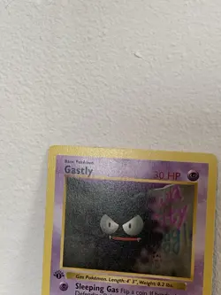 Pokemon Shadowless Gastly 1st Edition Base Set Shadowless 1999 Card 50/102 - Image 4