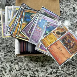 225 Reverse Holo And Holo Rare Pokemon Cards Bulk All Penny Sleeved - Image 2
