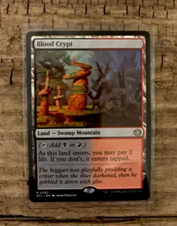 MTG - Blood Crypt - Rare - 262 - Magic The Gathering Card - Image 1