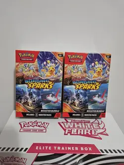 Pokemon Booster Bundle Boxes ETB White Flare Destined Rivals Factory Sealed! - Image 5